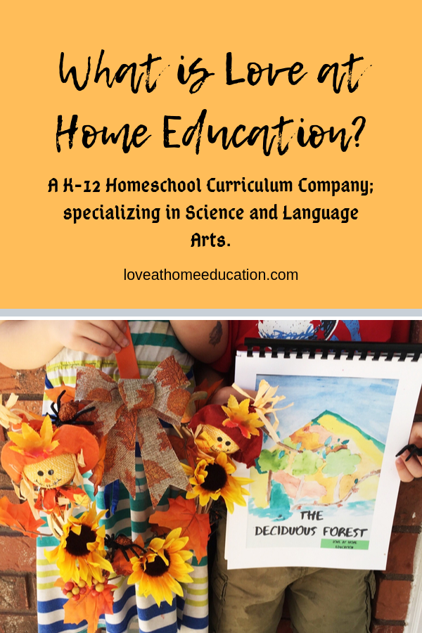 A Little Bit About the Love at Home Education Curricula