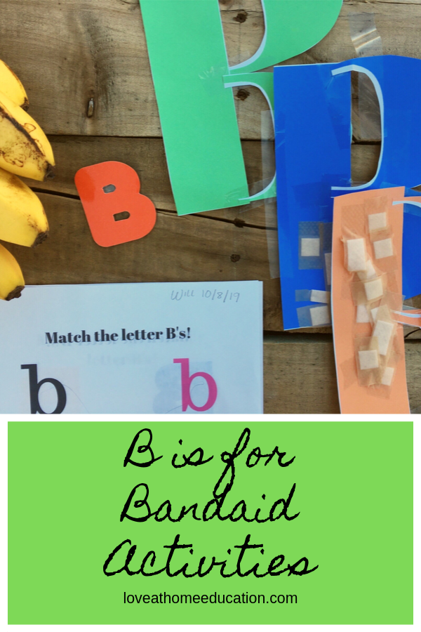B is for Bandaid…