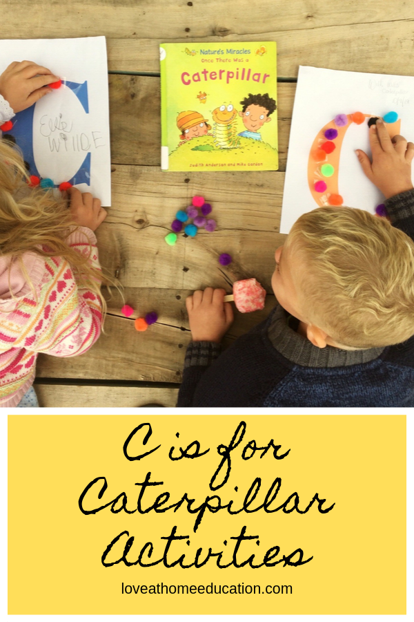 C is for Caterpillar Activities