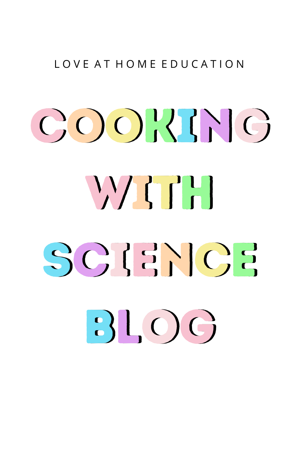 What does it mean to Cook with Science | Cooking with Science Category