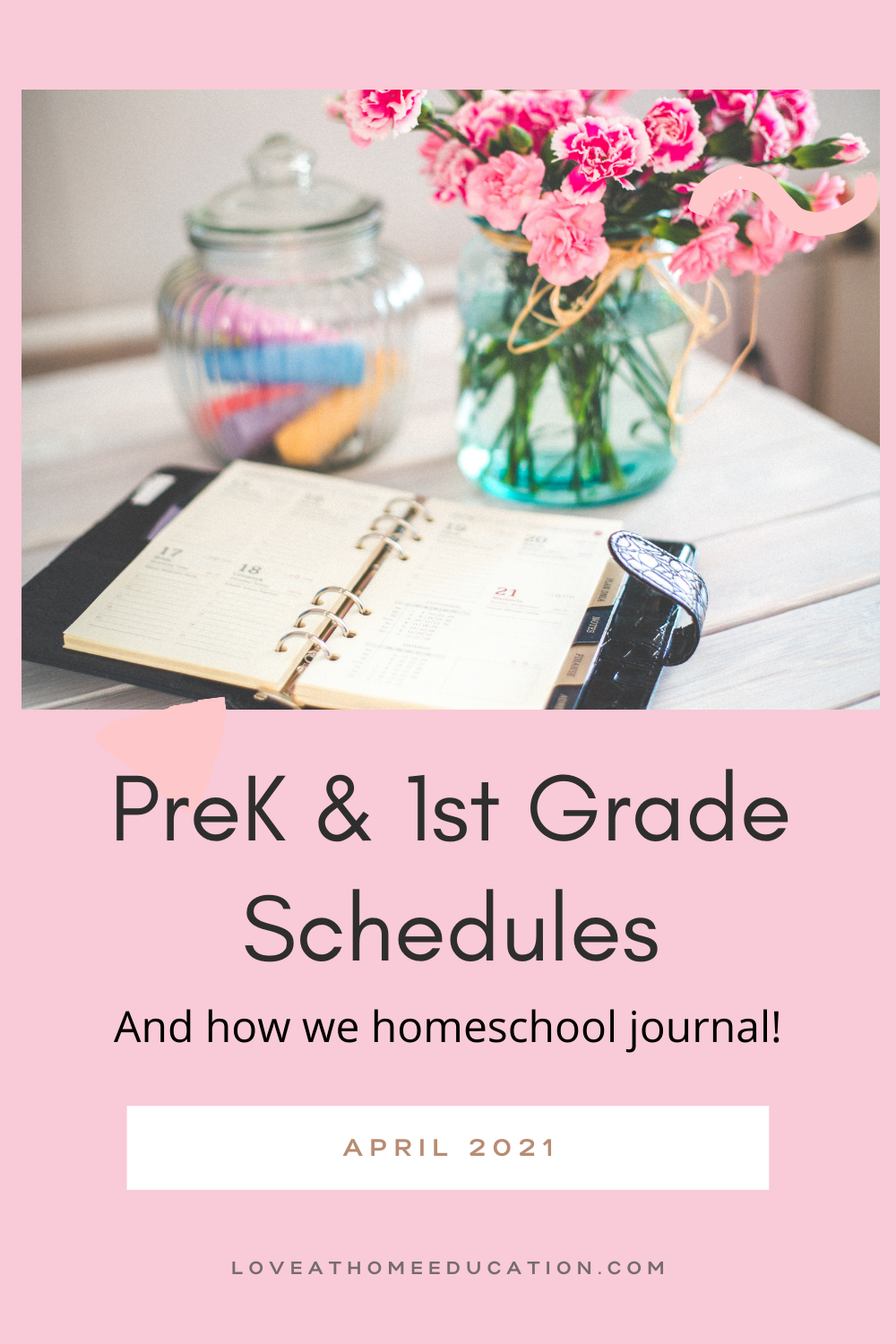 PreK & 1st Grade- A Look Back on Our Schedules & How We Keep a Homeschool Journal