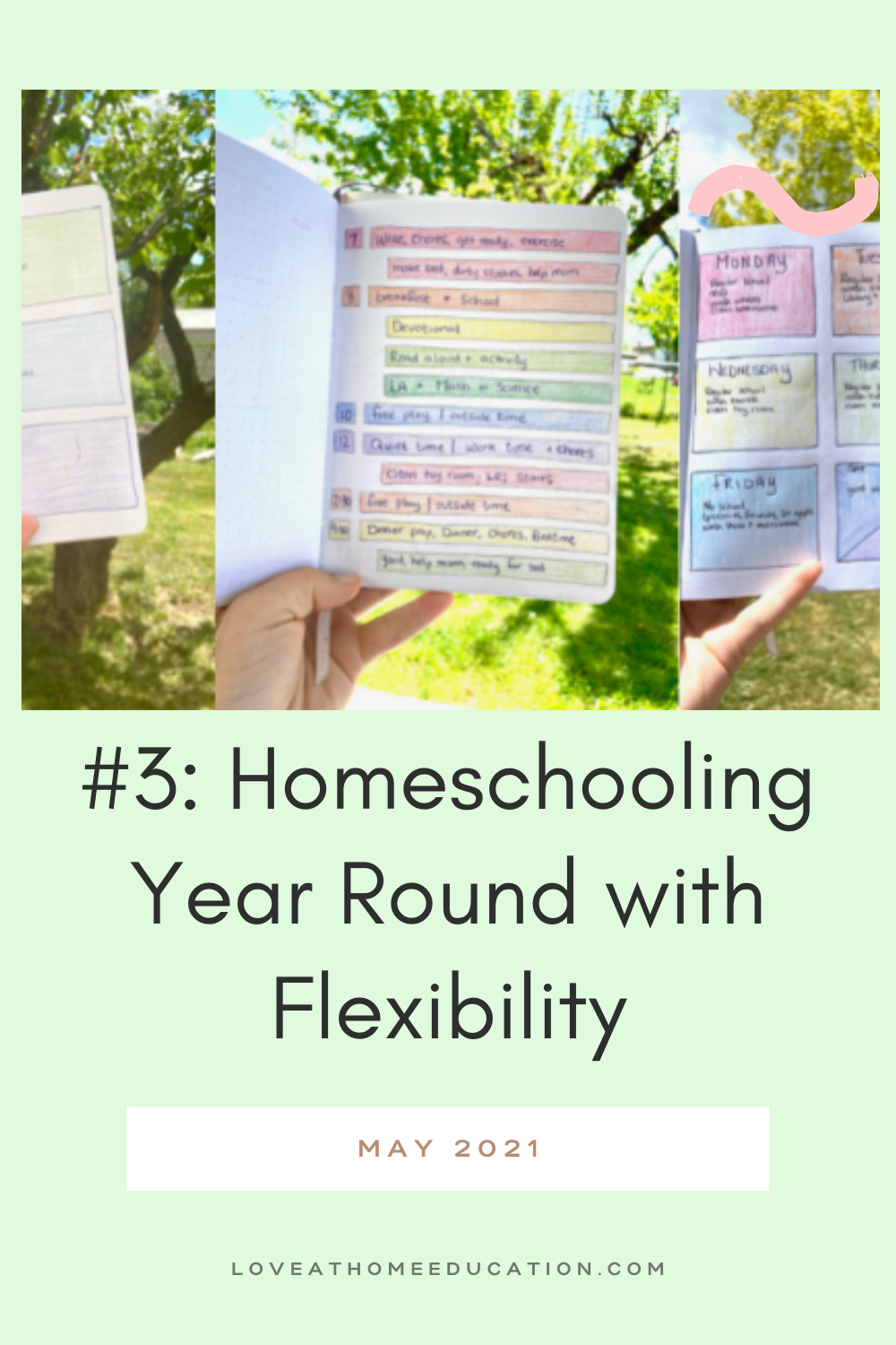 Homeschooling Year Round with Flexibility