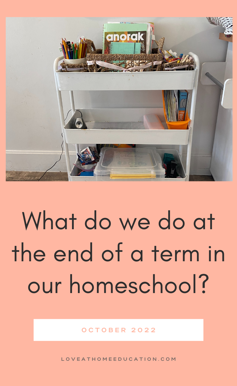Planning and Prepping for a 6 Week Homeschool Term